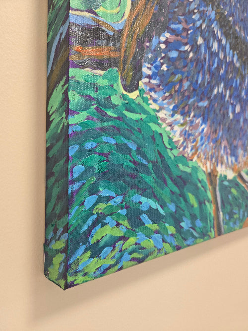 Superb Fairy Wren (Original Oil Painting)