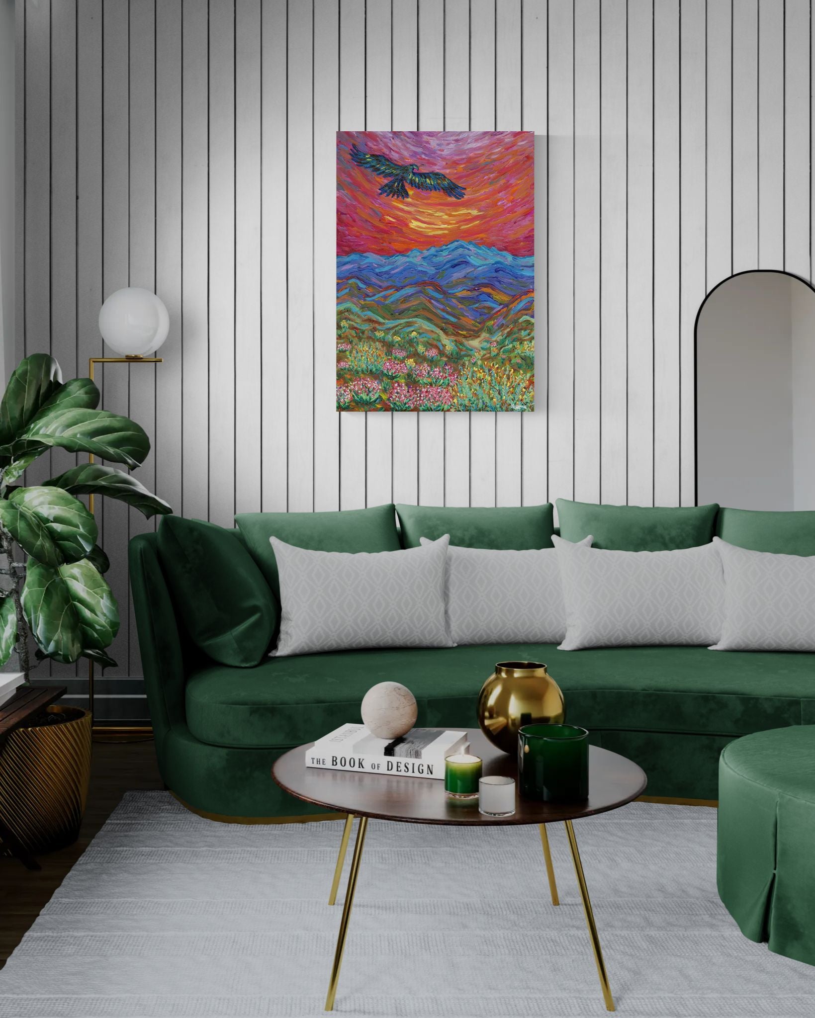 Eagle in the Mountains