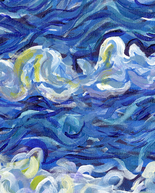 His Shining Light (Cross over the ocean)