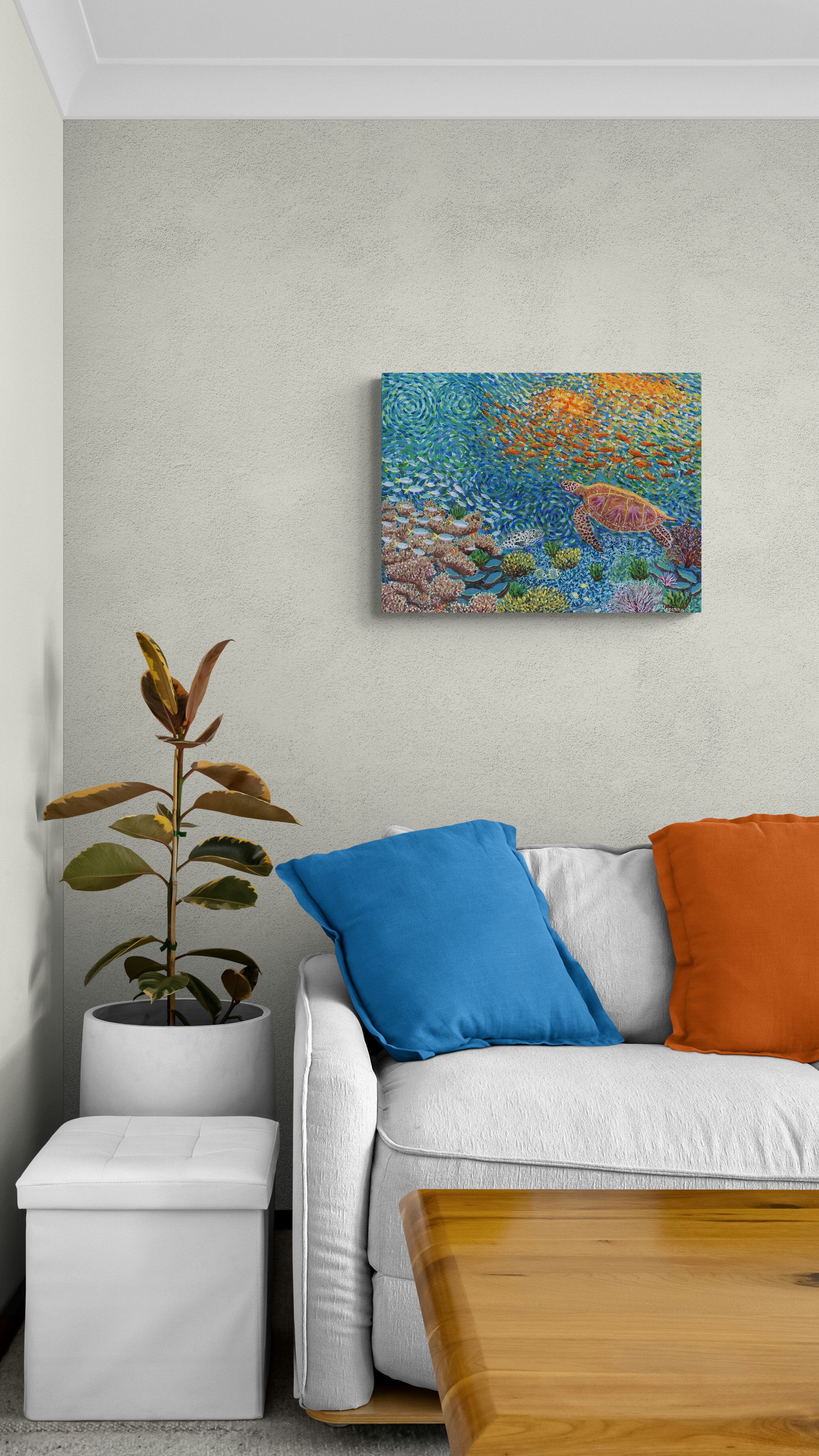 Peace in the Reef (Turtle)