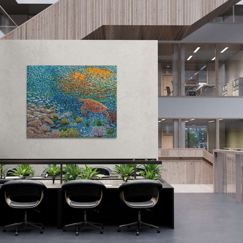 Peace in the Reef (Turtle)