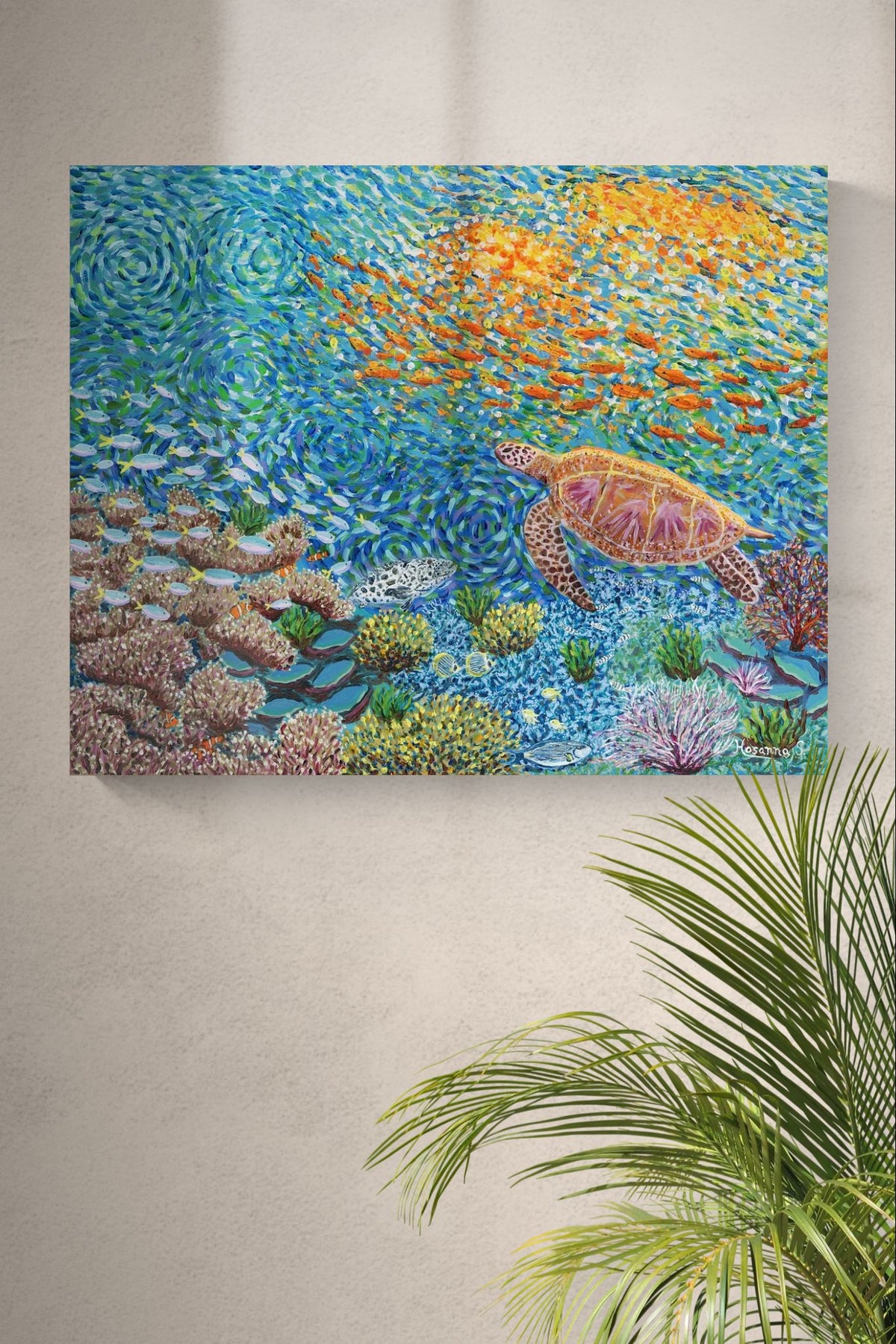 Peace in the Reef (Turtle)