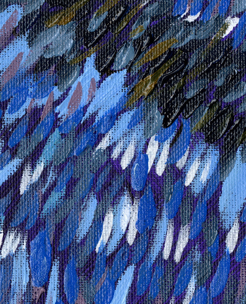 Superb Fairy Wren (Original Oil Painting)